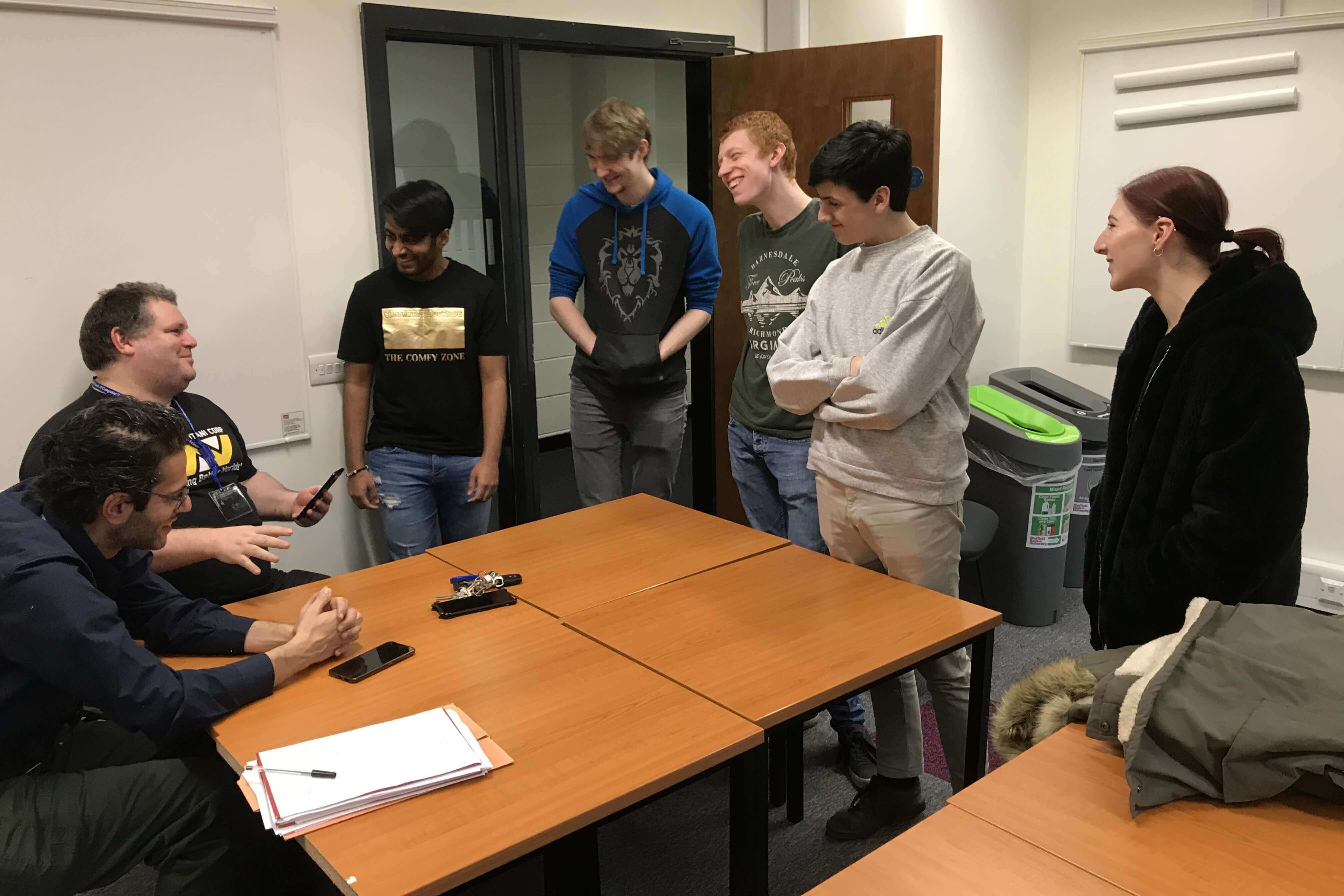 Group Descision, In a meeting room
